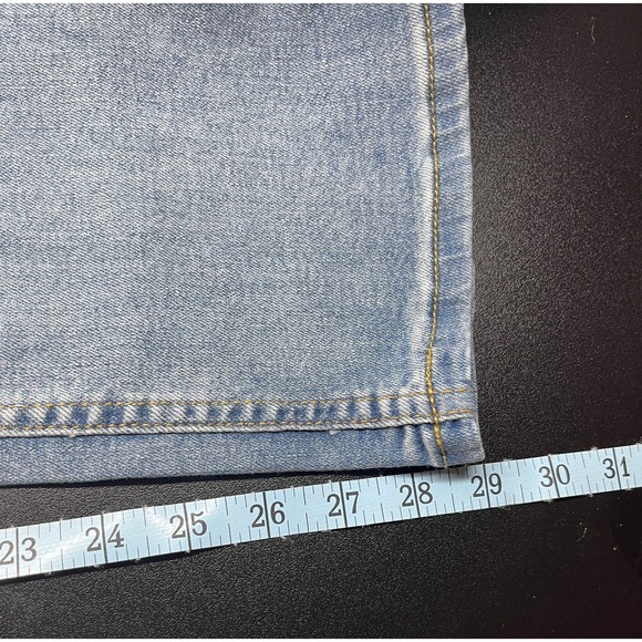 RSQ Jeans‎ Super Skinny Distressed Blue Denim Jeans Women's Size 16 - Picture 8 of 8